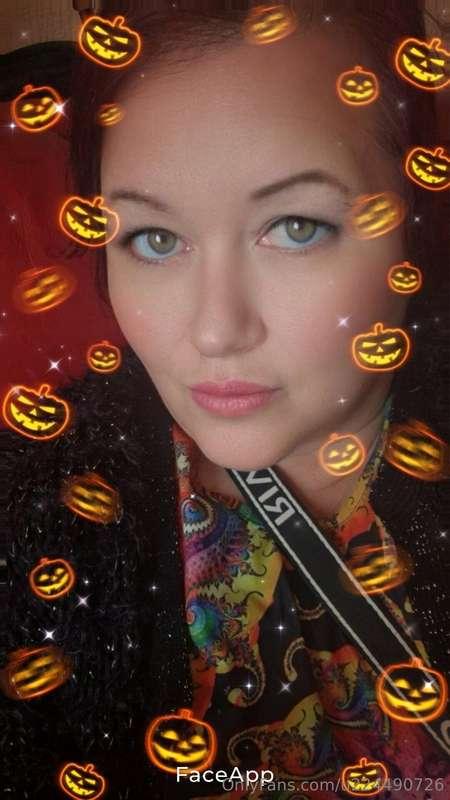 Busy getting ready for Halloween baby xx
