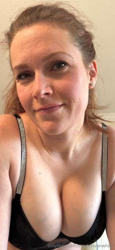 Feeling sexy in this lingerie…and my titties are COMPLETELY ..