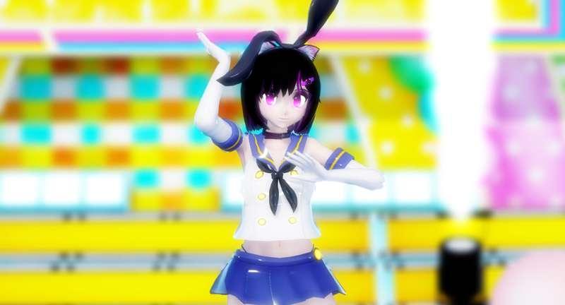 FullHD【MMD R-18】 Love Me If You Can - Kaat (Shimakaze cosplay)