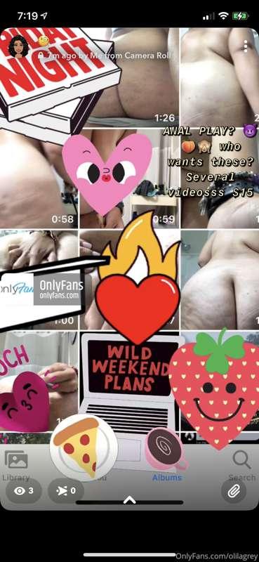 Posting these next! $15, multiple videos of anal penetration..