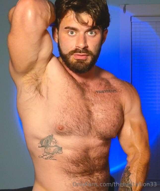 Muscle Model Shoot. This was a recording but the video is me..