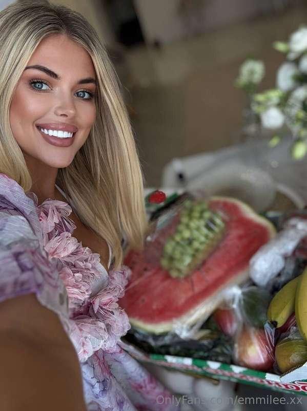 Sometimes all you need is a juicy piece of watermelon and so..