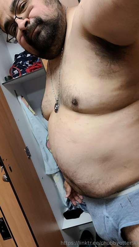 Another work out done, also wearing hubbies undies again