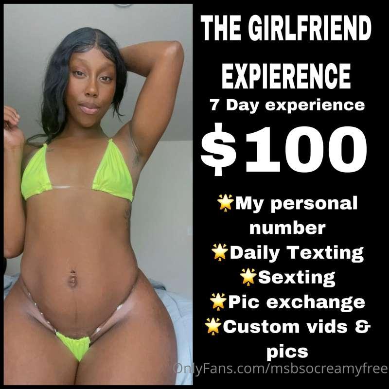 My girlfriend experience 🌟 dm me if your interested baby💗