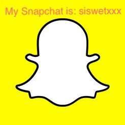Dont forget: my Snapchat is for free for everybody on my onl..
