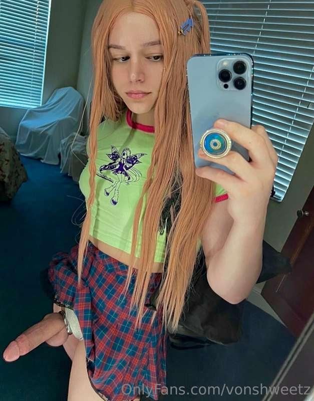 them: act normal your crush is walking by 
me [a trans girl ..