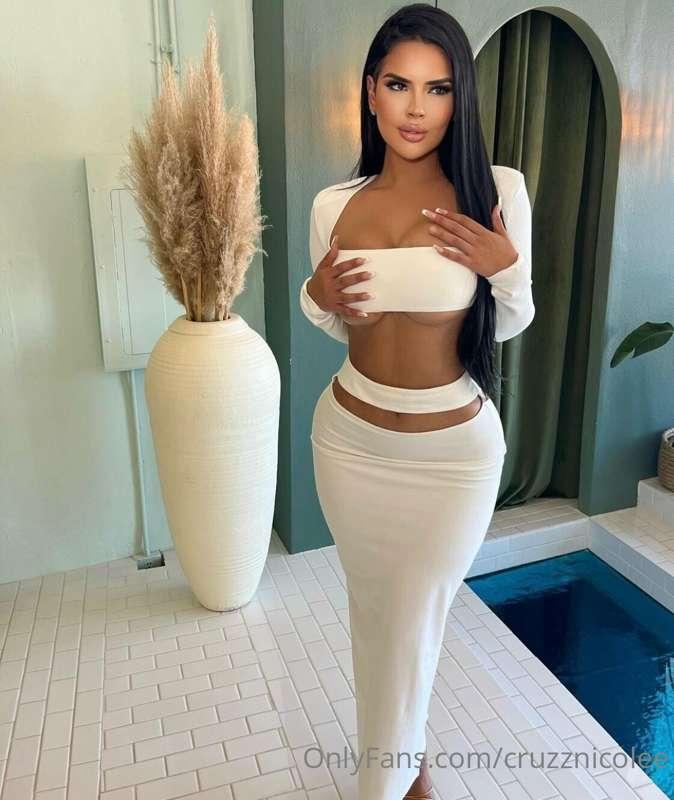 Nothing better then a white dress on a hot summer day