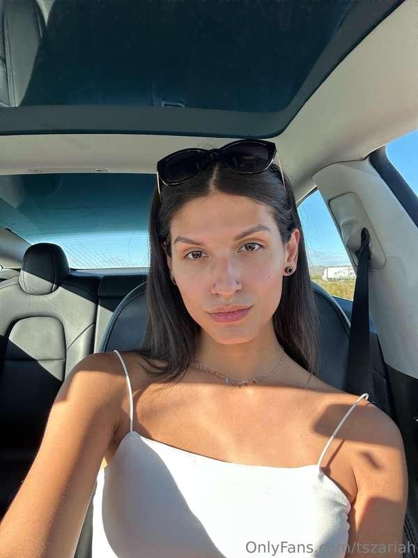 Buckle up baby… I drive fast 😈🚗