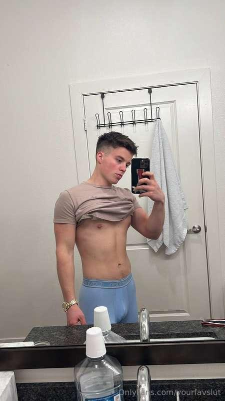 I guess blue is your favorite color now huh? ;)