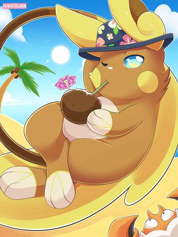 (Commission) Alolan chu 
