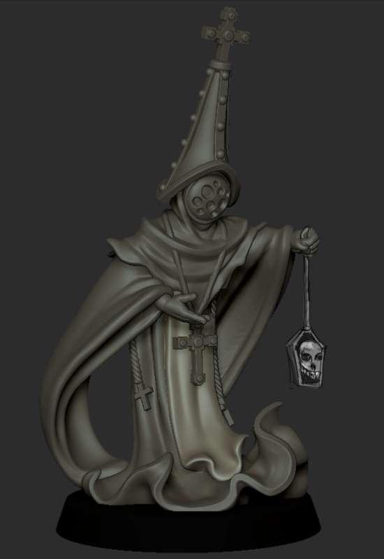 August teaser : Dark priest work in progress