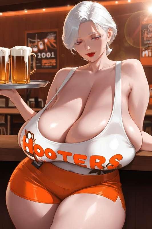 The hooters Daya mommy 