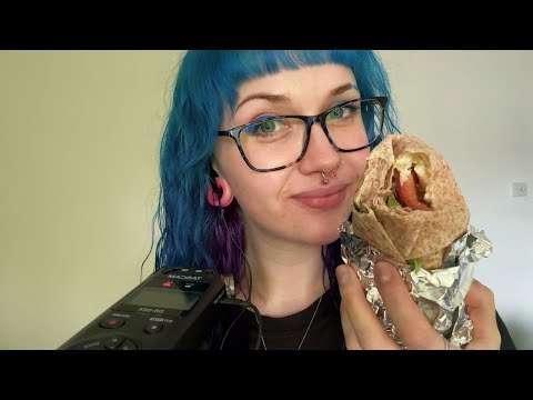 📣 EARLY ACCESS 📣 ASMR Eating Egg Mayo Wrap 🥚