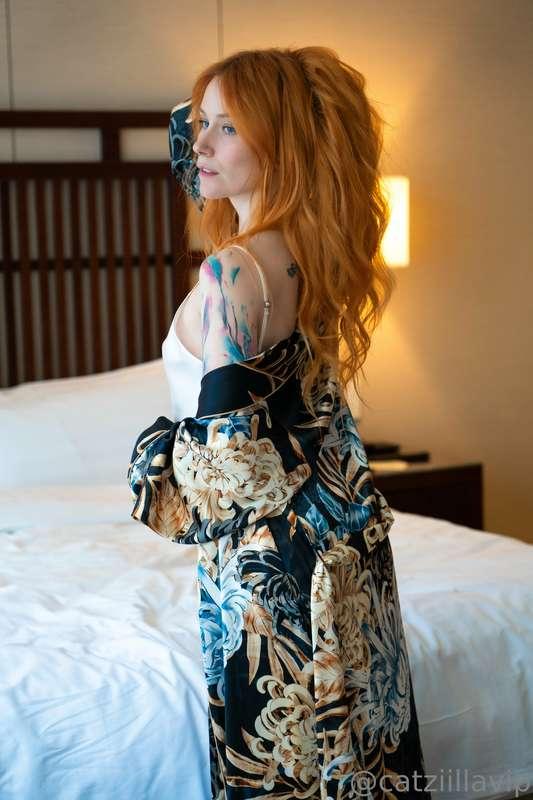Looking sophisticated af in my silk robes 😳 Are you ready fo..