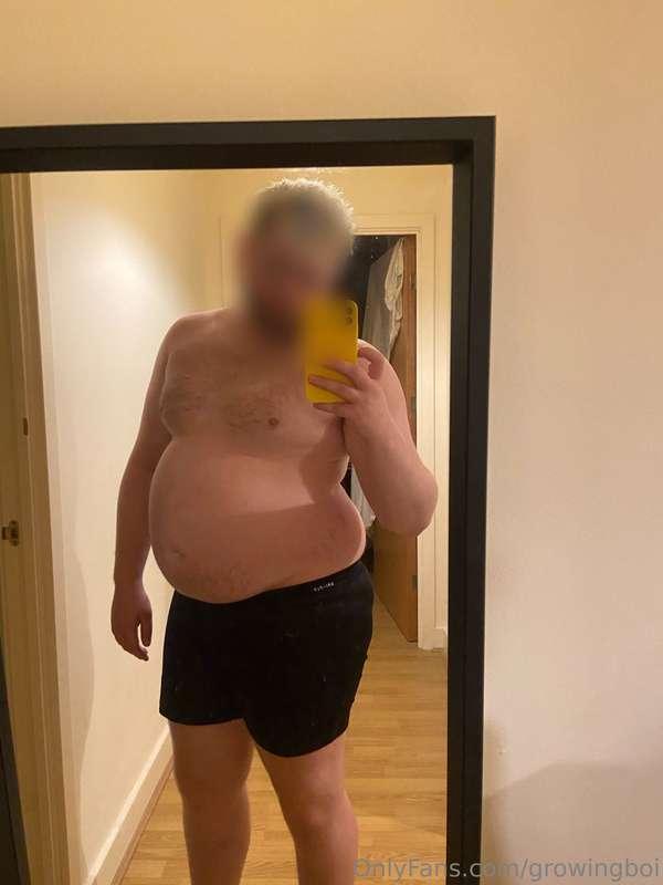 sure, I'm wide, but people can still get their arms around m..