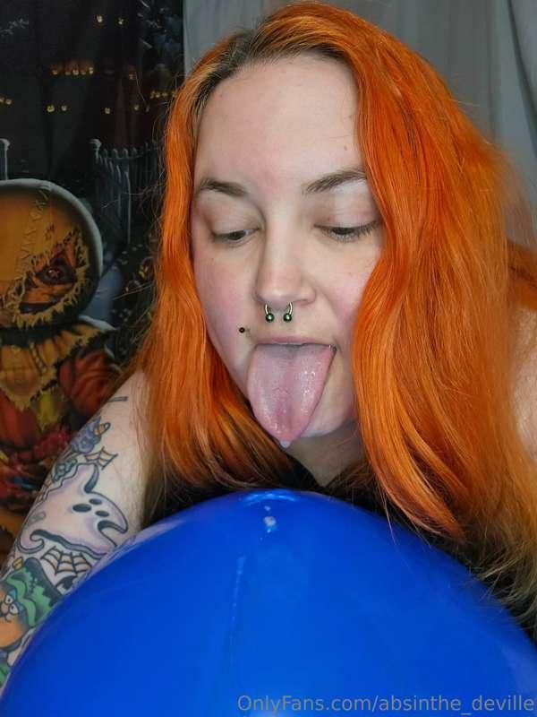 Spitty balloons...