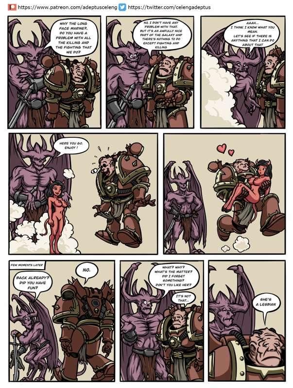 October NSFW Comic page