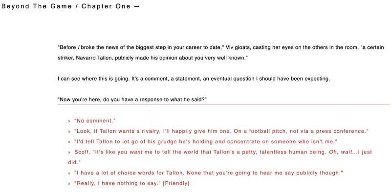 Beyond The Game: Sneak Peek — 5.