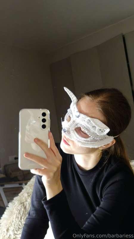 I have an idea to do something for you with these masksWhat ..