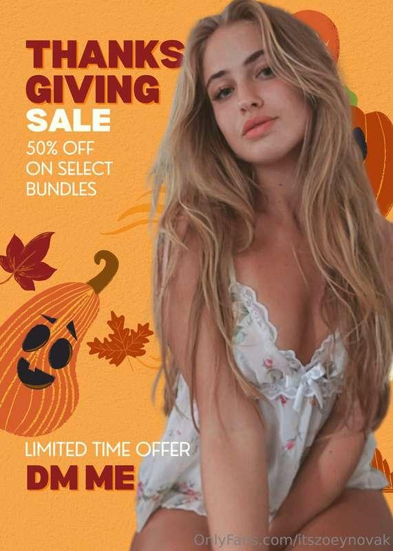 Happy Thanksgiving Everyone! I have another special thank yo..