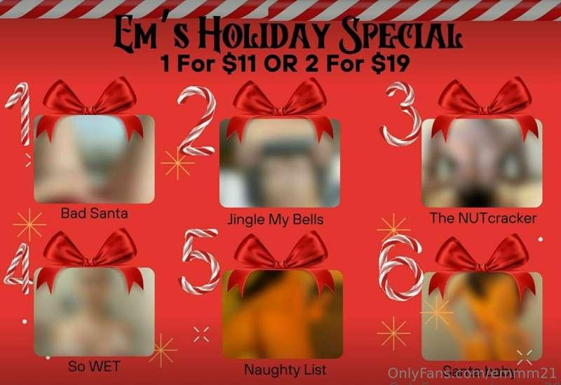 **FUCK IT** Christmas has cum earlyyyyy for you babe😈!! Tip ..