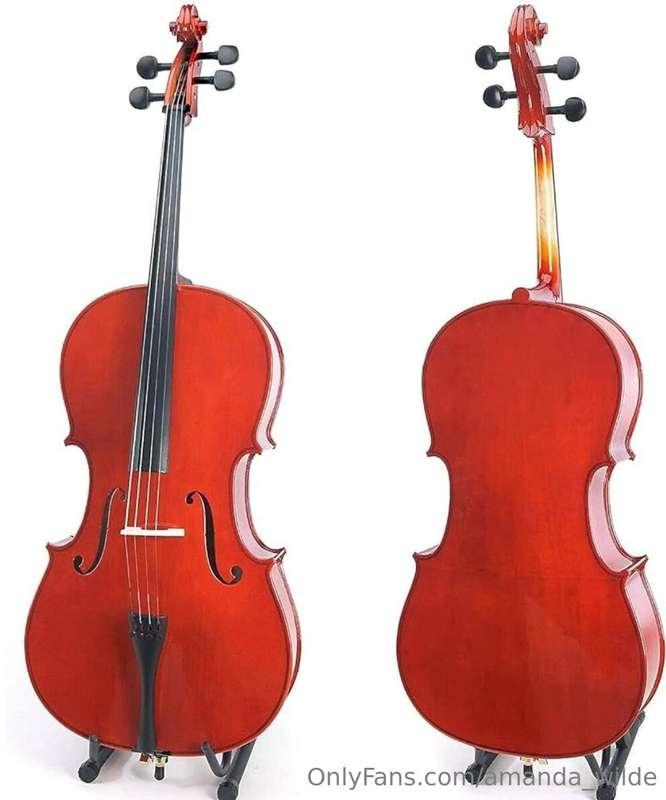 So fun fact about me: I used to play the cello in school! I ..