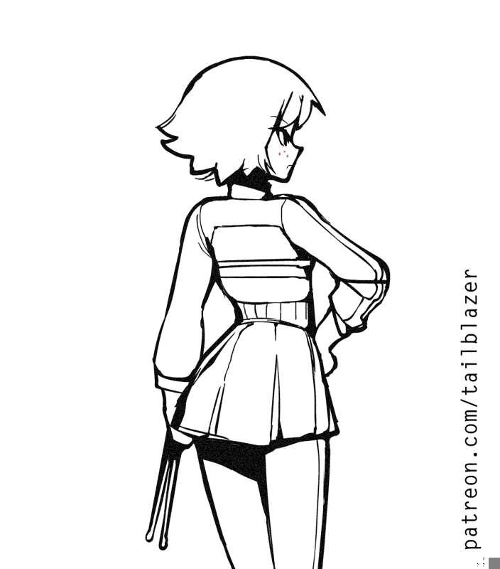 Kim Pine Butt Expansion anim WIP