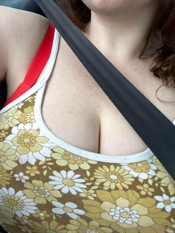 It’s road trip time! For every $5 tip I’ll flash for a photo..
