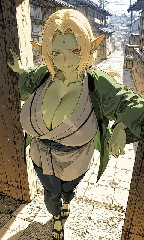 Goblin Tsunade SFW 