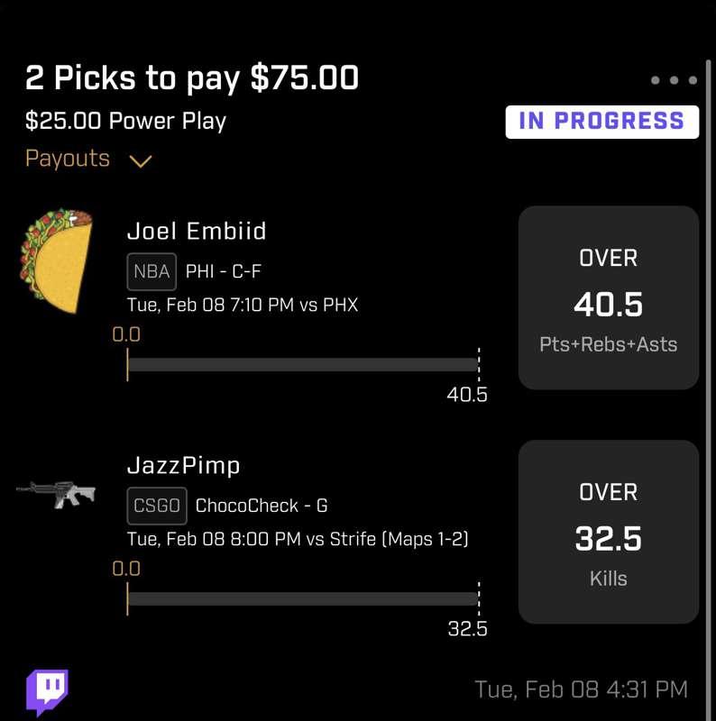 Prizepicks taco 