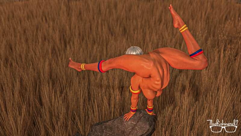 Elena nsfw handstands v1
