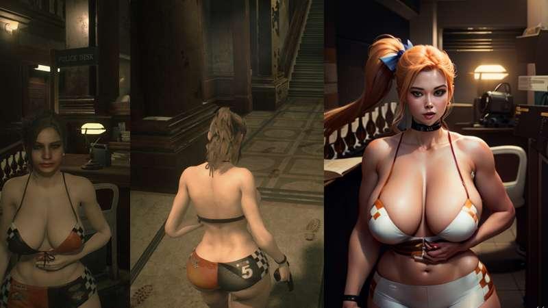 Claire Racer outfit
