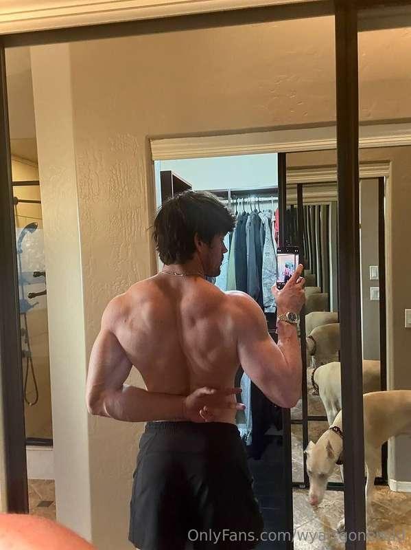 Back shots? Only in the mirror for now😎