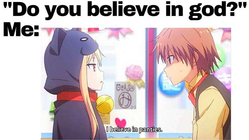 praise the panties~!🙏🤍