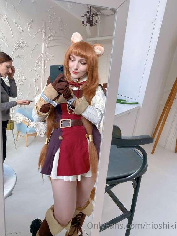 UwU... Today was a beautiful photoshoot Raphtalia for you ❤️..