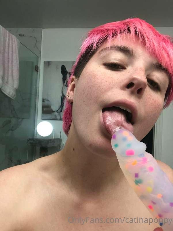 I may be on my period but you can still use my mouth.