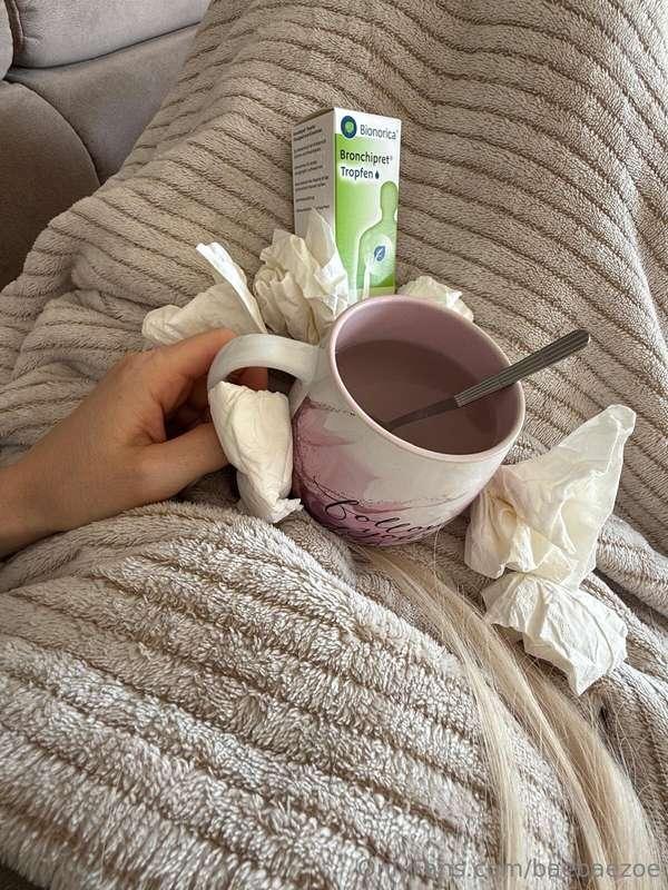 please don’t be mad at me, I caught a cold 🤒🤕