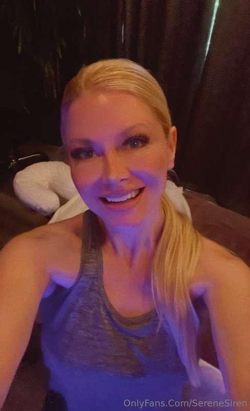 FINALLY! I got a massage (before and after)! I needed it soo..