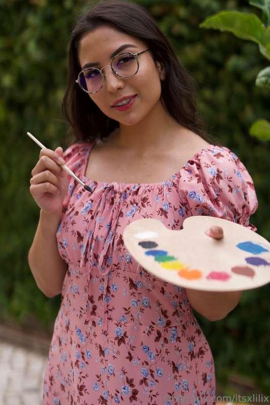 Hello beautiful 💓  Did you like seeing me as a painting teac..