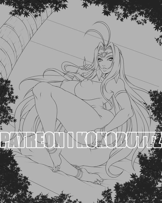 July Pinups: Storm Goddess & Naga