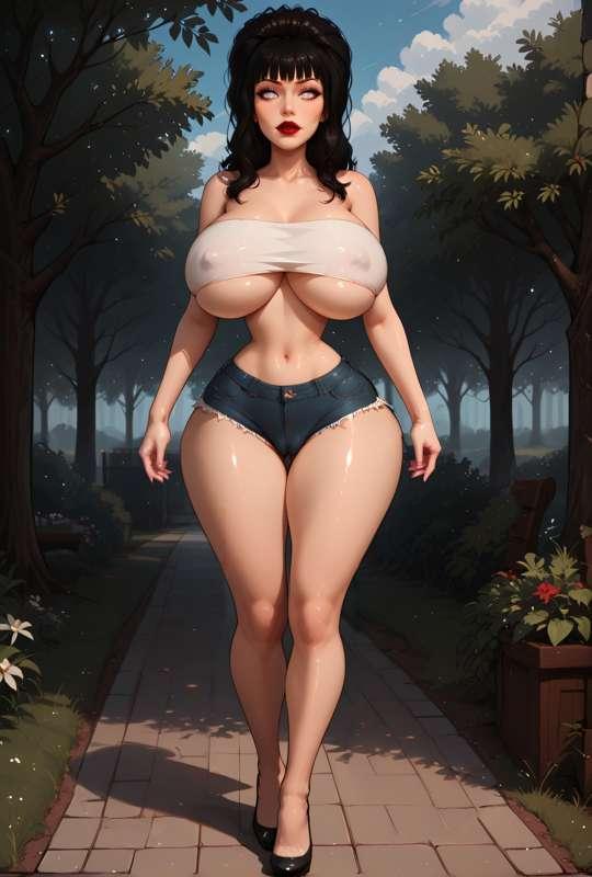 Elvira Pin Ups 4K