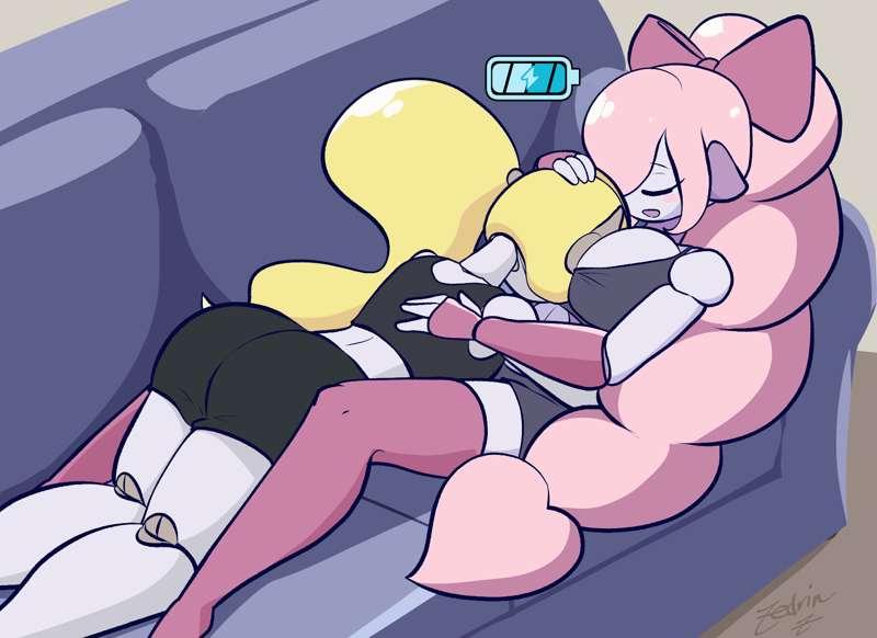 [sfw repost] Recharging (completed)