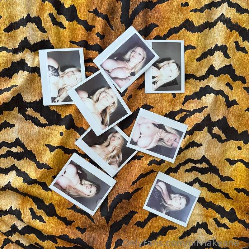 it’s really hard taking selfies with a polaroid, but not as ..
