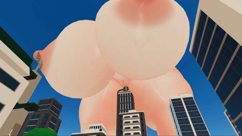 One giantess, one city
