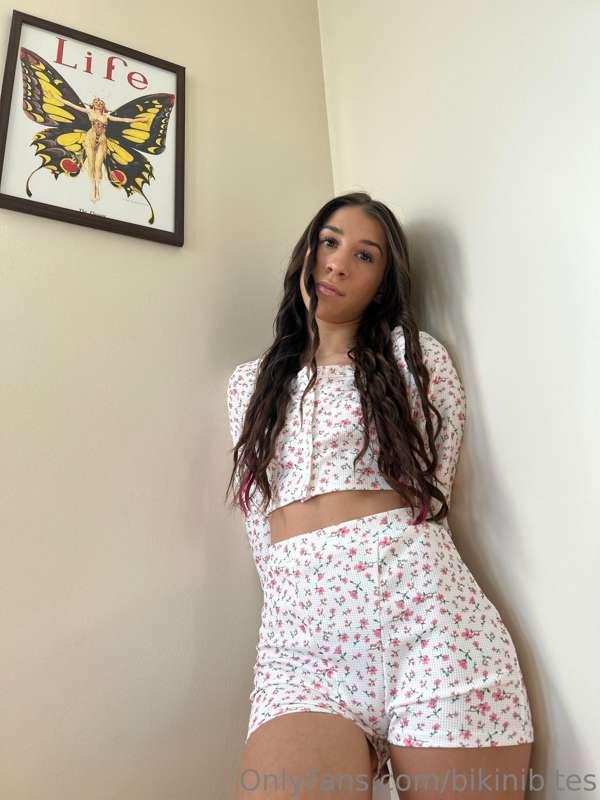 I had to put myself in the corner for being a nasty girl all..
