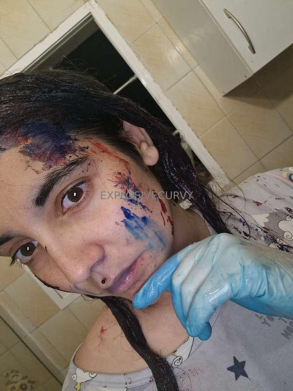 Las consecuencias de teñirse en casa jajaja