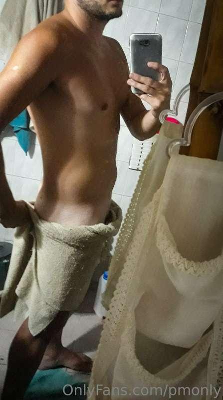 Do you want me to drop my towel on the floor?