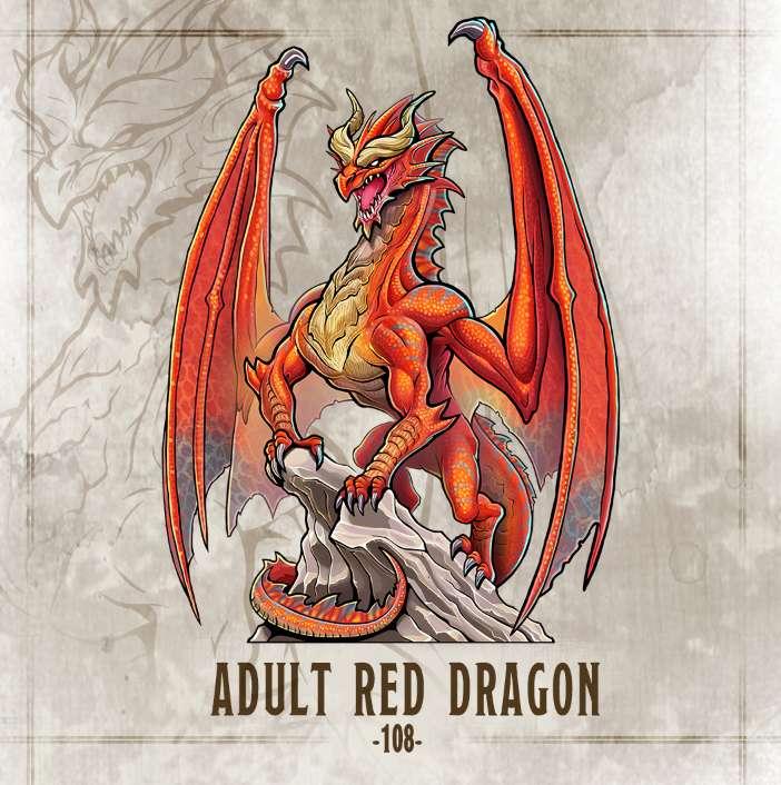 #108 Adult Red Dragon