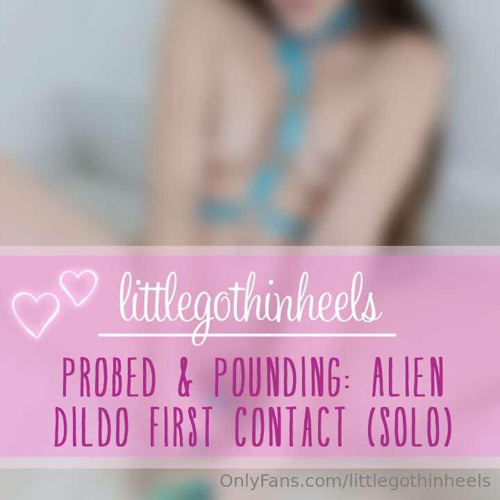 (#4) Probed & Pounding: Alien Dildo First ContactLittle blue..