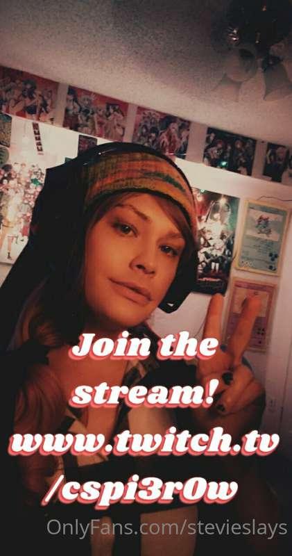 We are live now! https://www.twitch.tv/cspi3r0w
